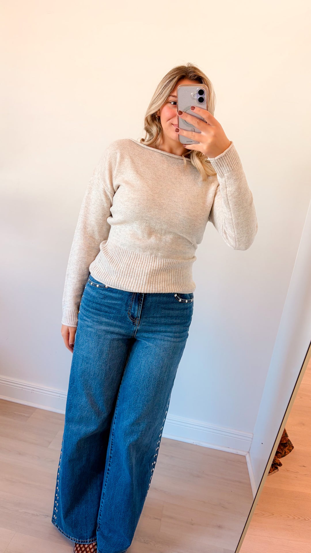 Sandy Boat Neck Sweater