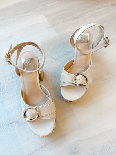 Merie Block Heel ivory