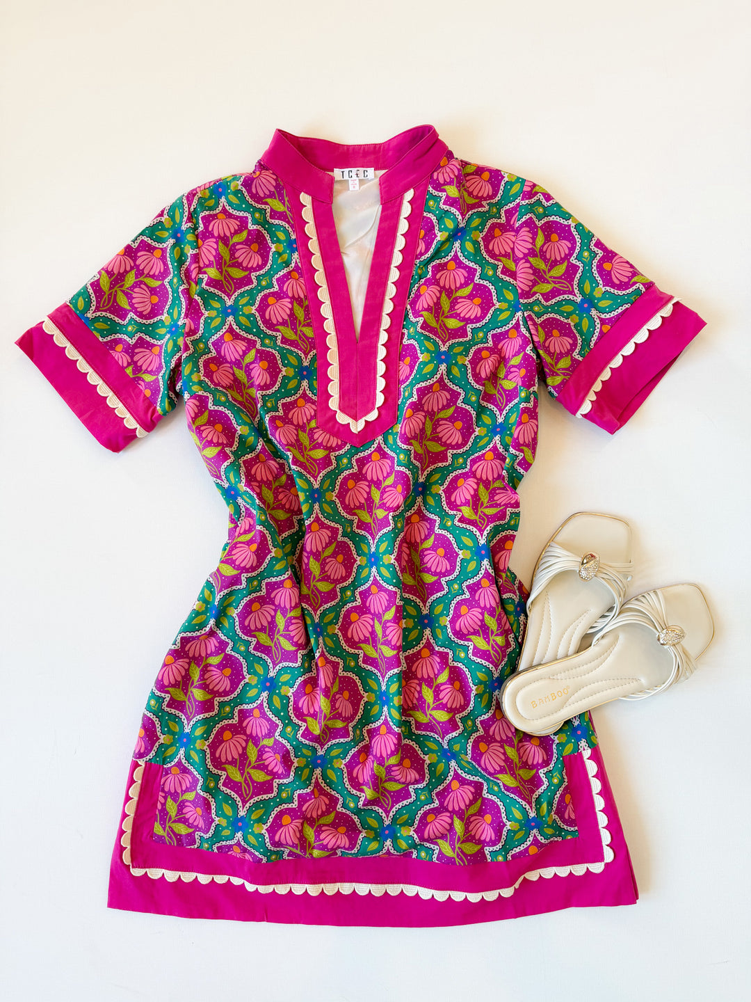 Maggie Magenta Dress