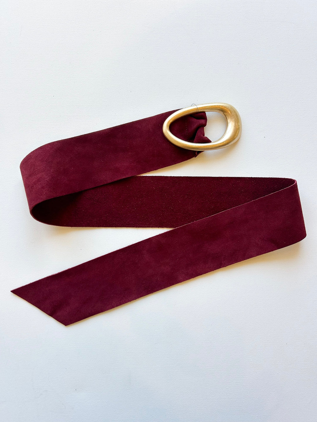 Carrie Wrap Belt Burgundy