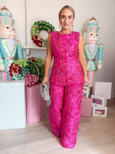 Harrington Jacquard Maize Top