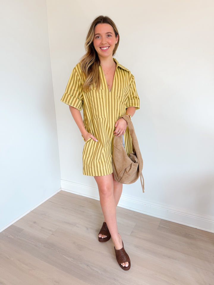 Kara Pocket Shirt Dress