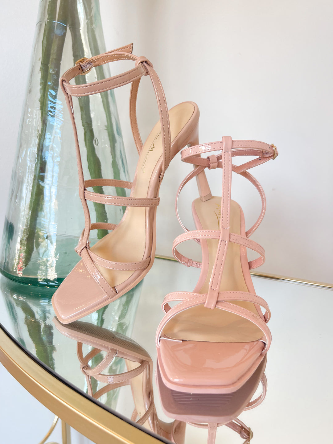 Push Strappy Heel