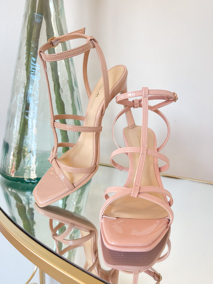 Push Strappy Heel