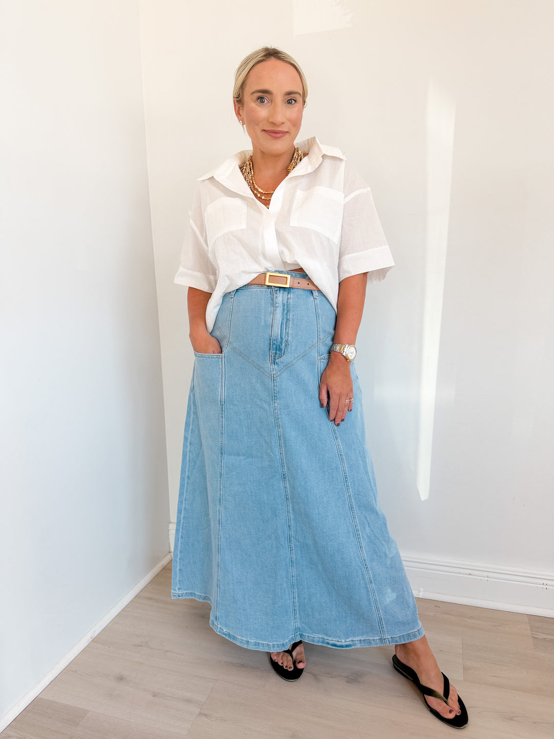 Casyn Crop Short Sleeve Top