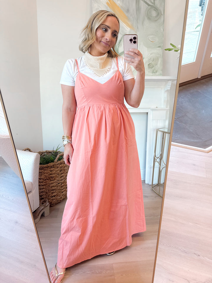 EmmyKay Poplin Maxi Dress