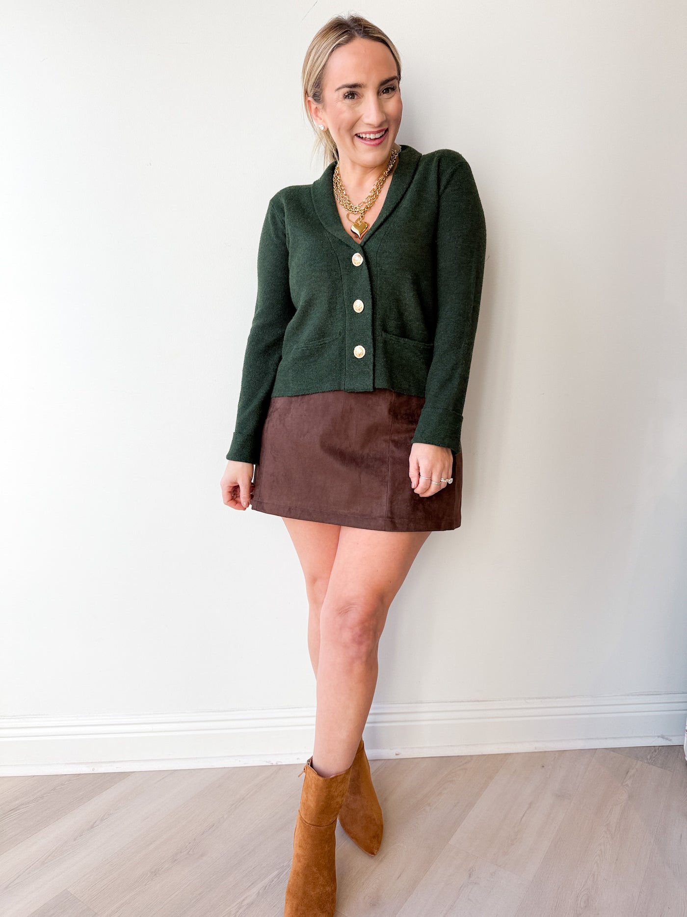 Lynn Button Cardigan