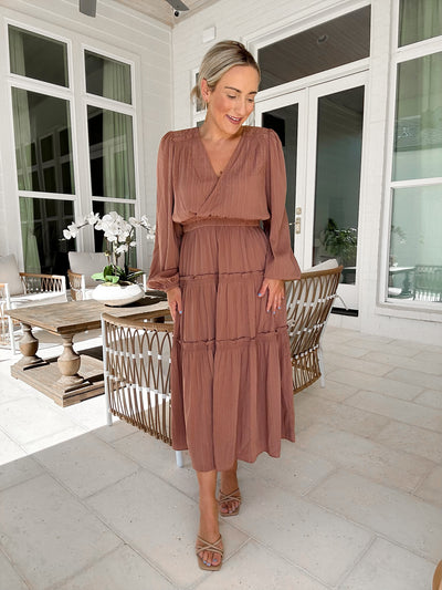 Margo Maxi Dress Clay