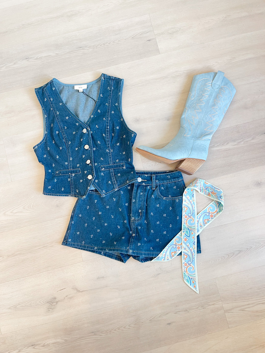 Lydia Denim Skirt