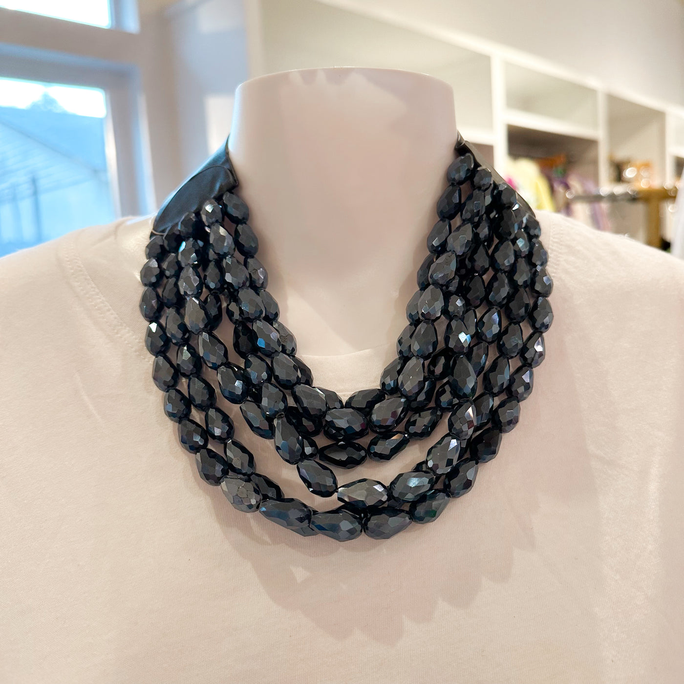 Chunky Layer Beaded Necklace