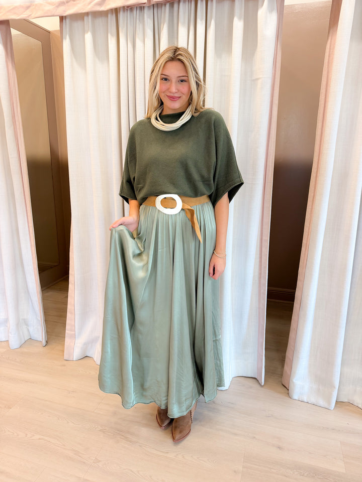 Silly Silk Maxi Skirt