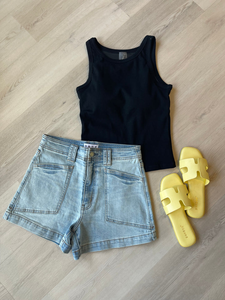 Ralyn Bra Tank Top black