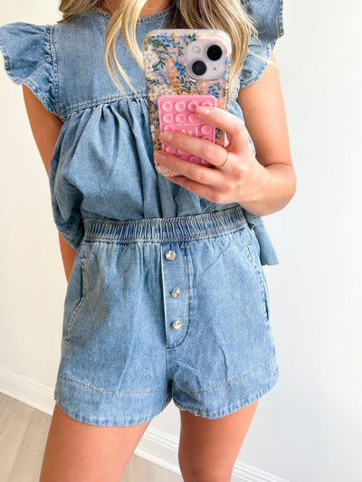 Simone Denim Shorts