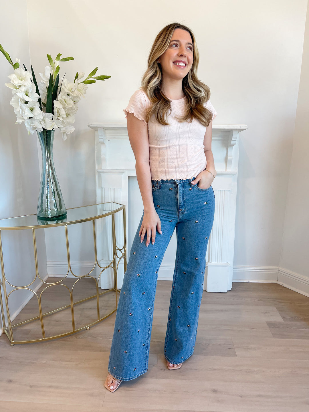 Far Out High Rise Wide Leg