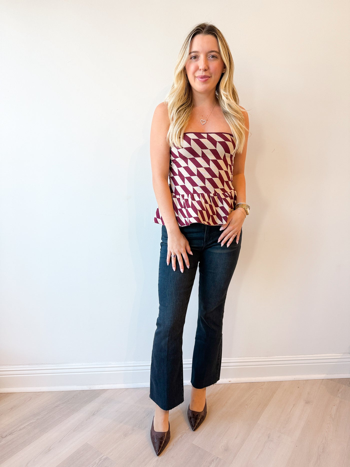 Antonella Strapless Top