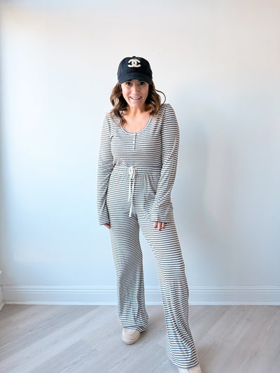 Rachelle Striped Lounge Set