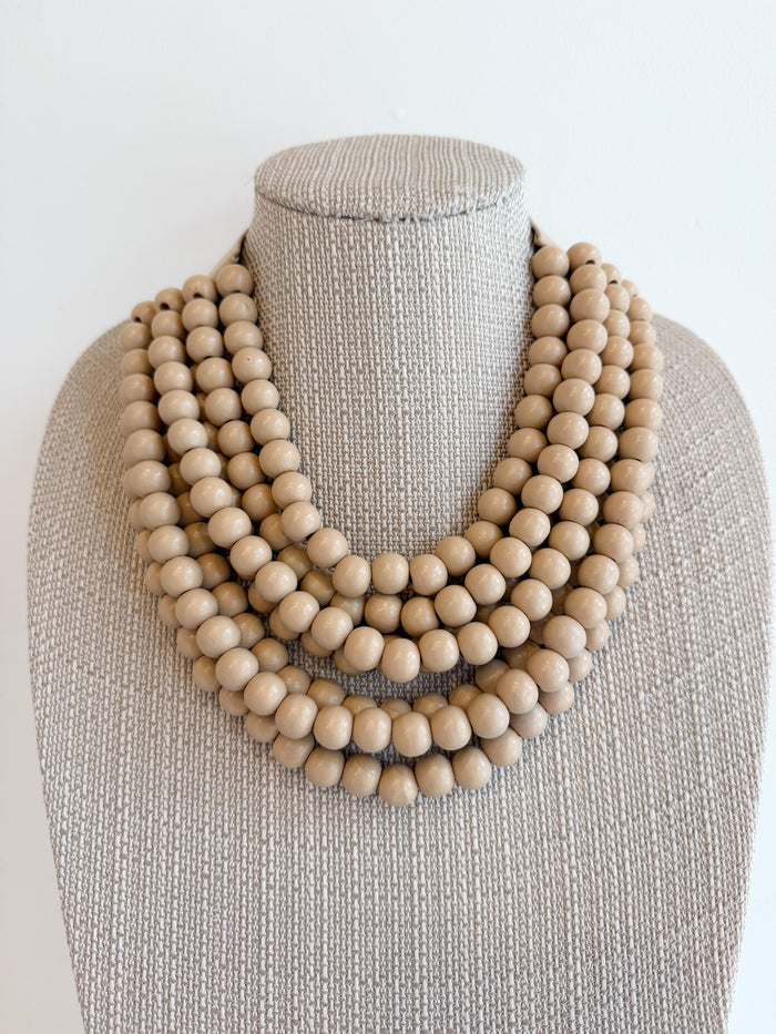 Nancy Ball Magnetic Layered Neckalce