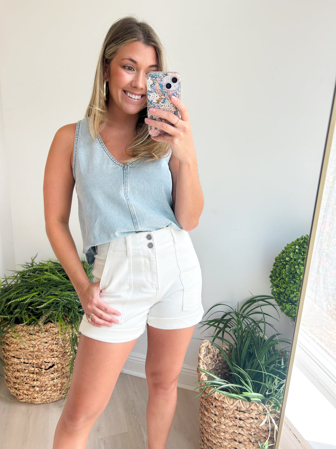 Hallie High Rise Shorts