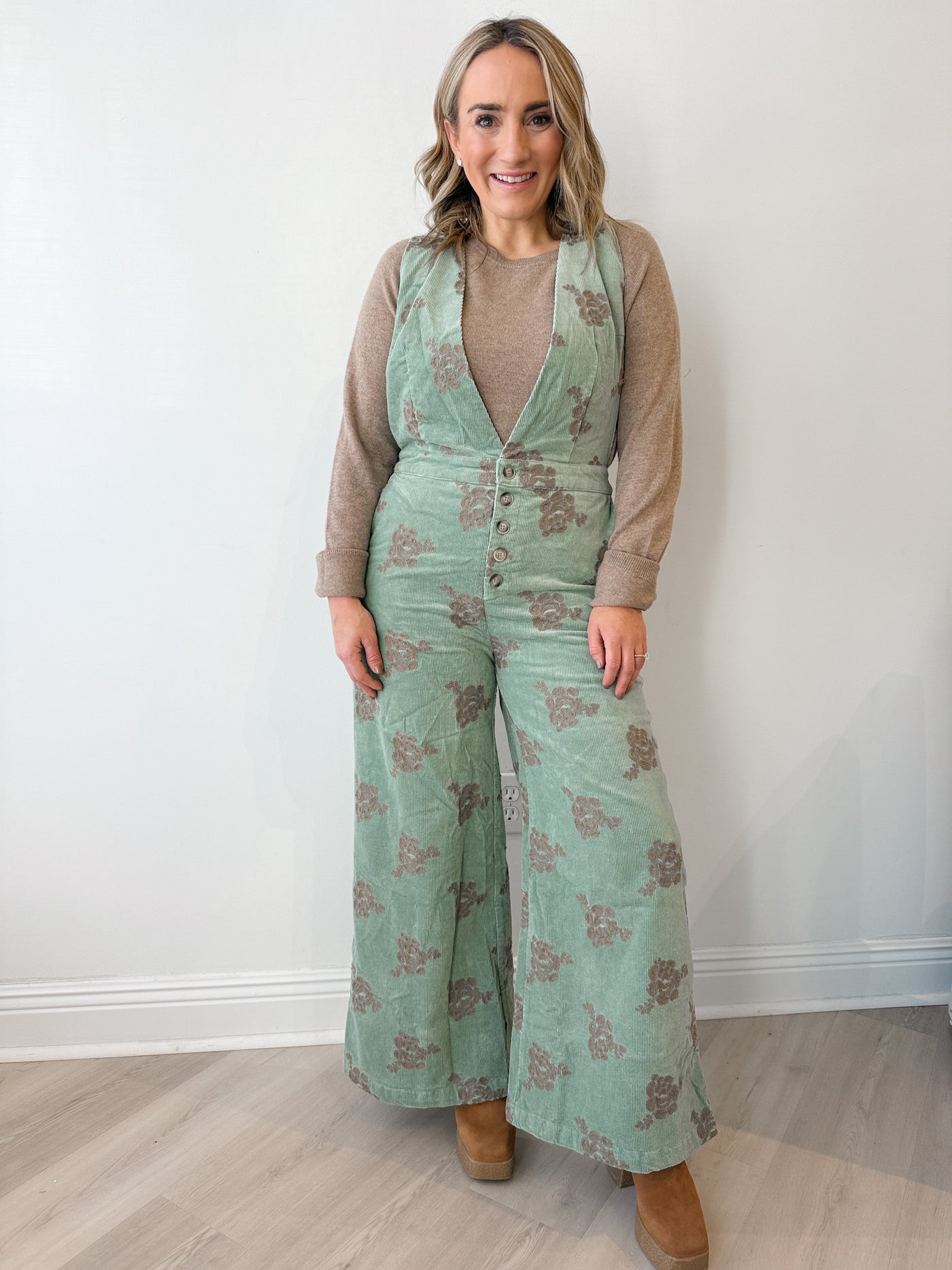 Calley Embroidered Jumpsuit