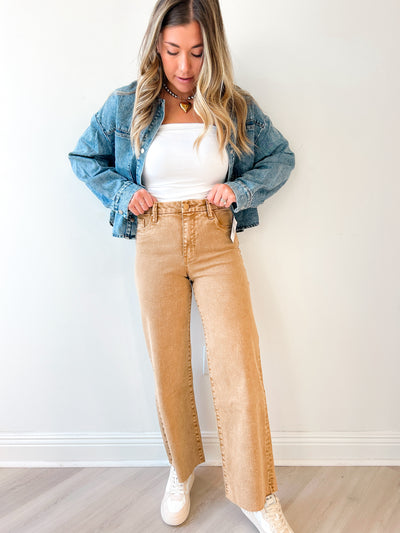 Meg High Rise Wide Leg Denim