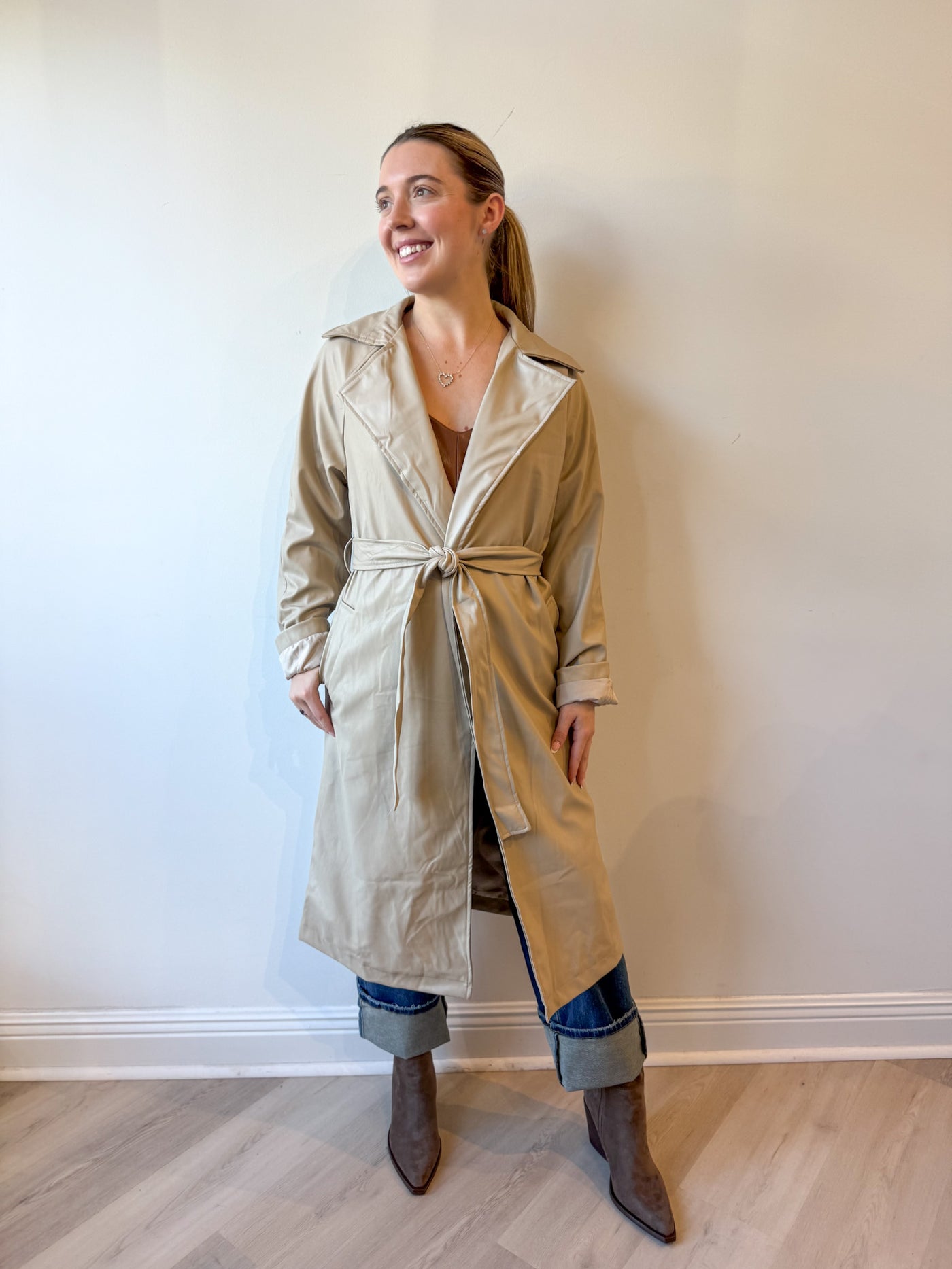 Becca Trenched Coat Jacket