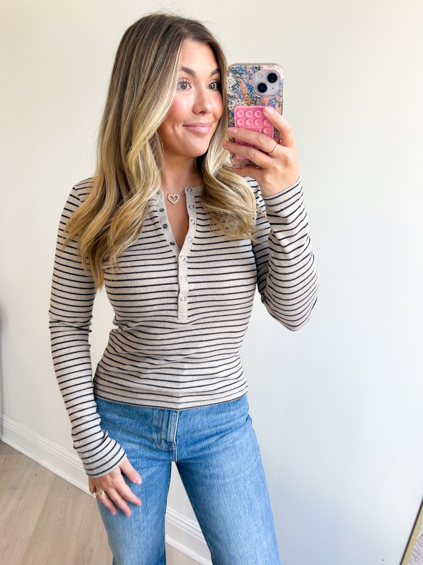 Stella Stripe Henley