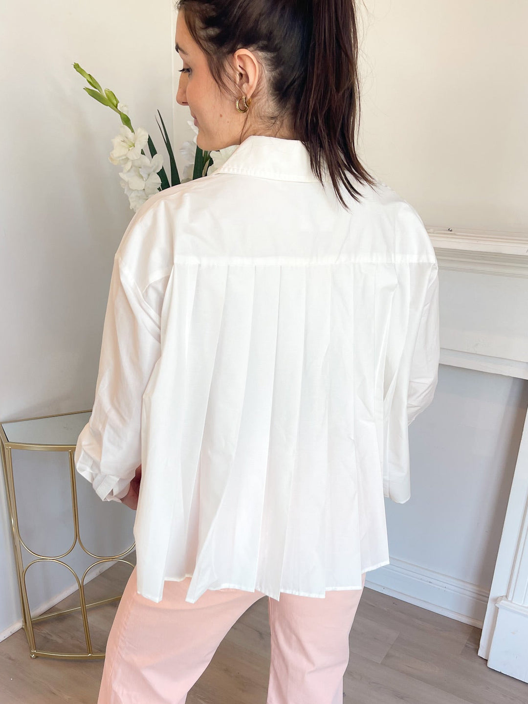 Emma Longsleeve Collared Top