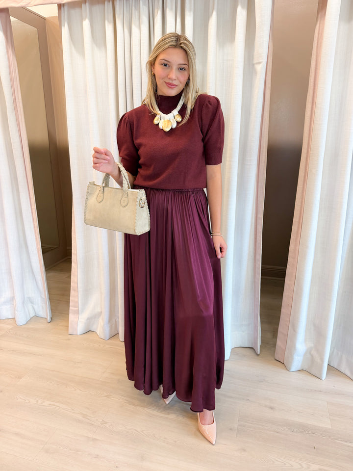 Silly Silk Maxi Skirt