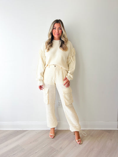 Tesa Tweed Cargo Pant