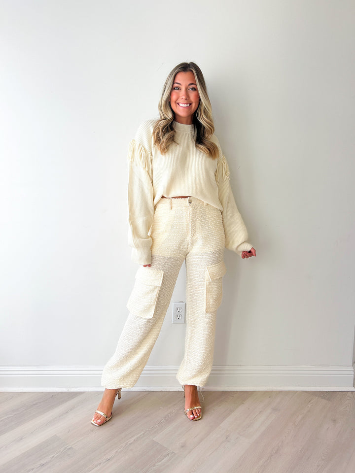 Tesa Tweed Cargo Pant