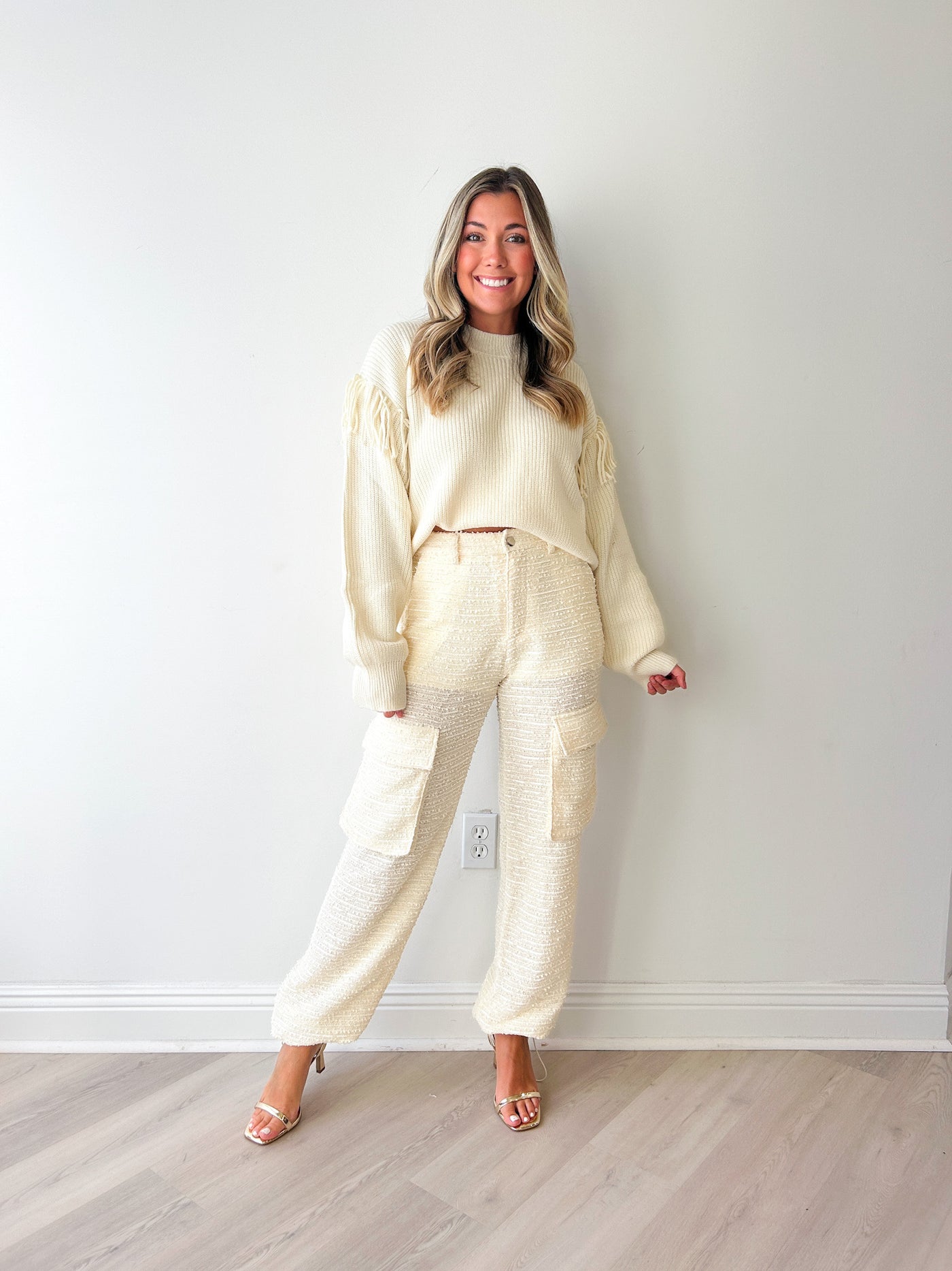 Tesa Tweed Cargo Pant