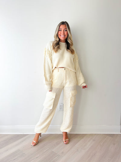 Tesa Tweed Cargo Pant