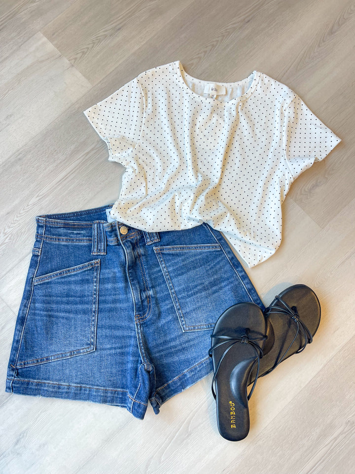 Valley Girl High Rise Shorts