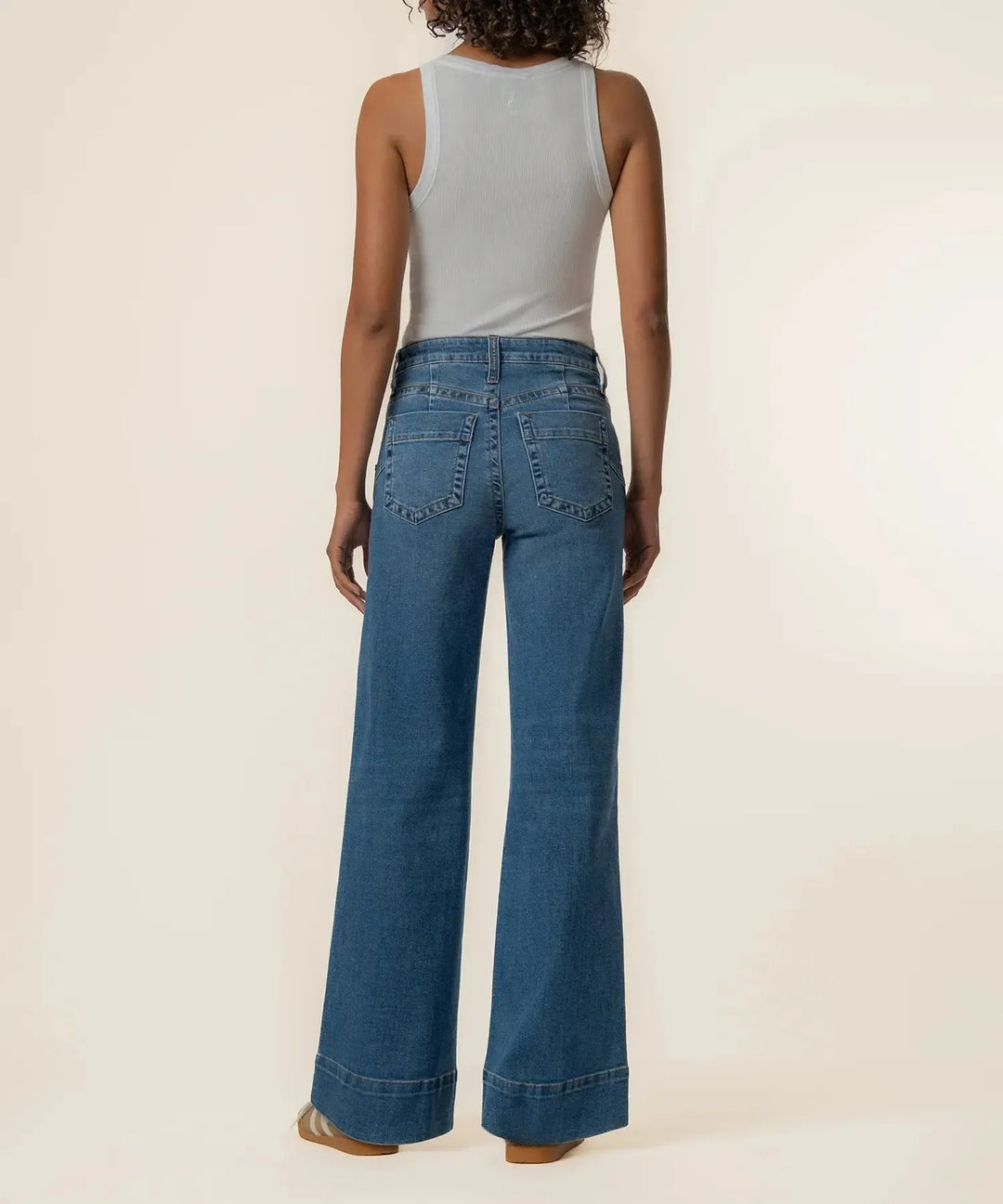Maya High Rise Wide Leg Jean