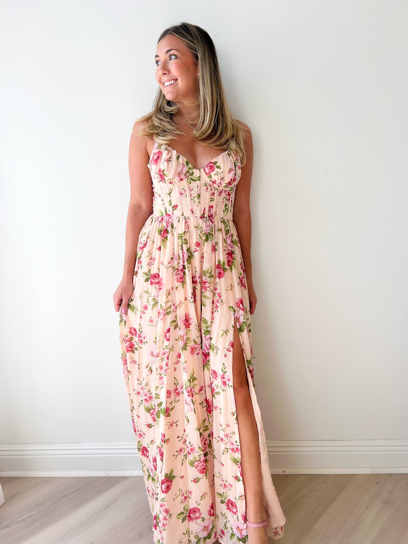 Harlow Corset Maxi Dress