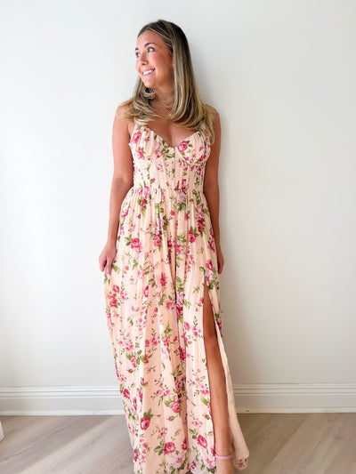 Harlow Corset Maxi Dress