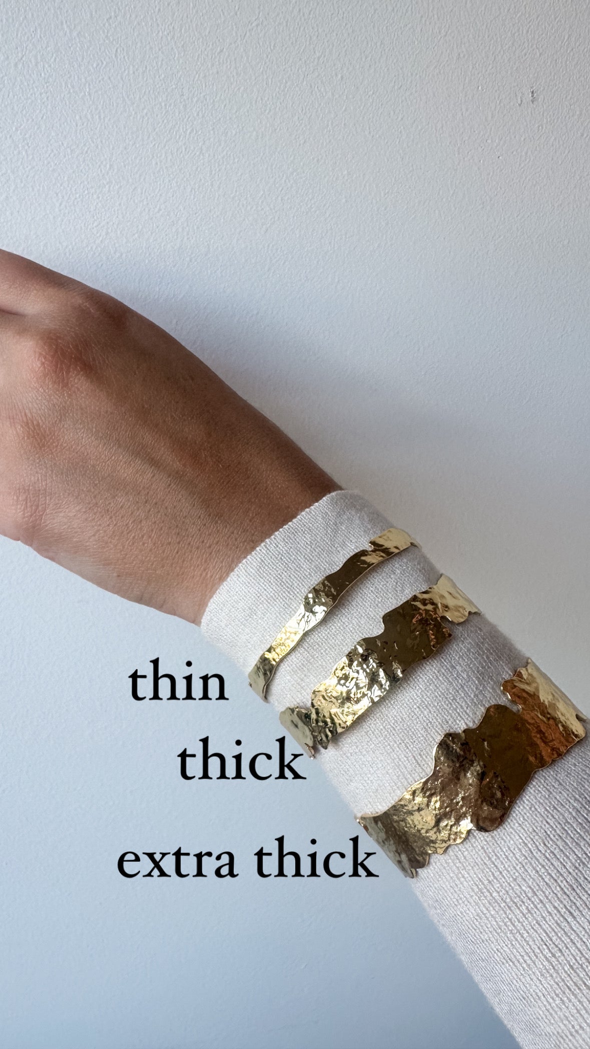 Thick Plated Cuff Bracelet