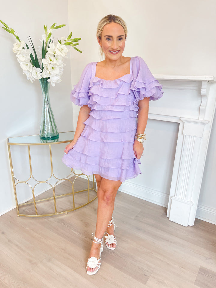 Lavender Mini Dress