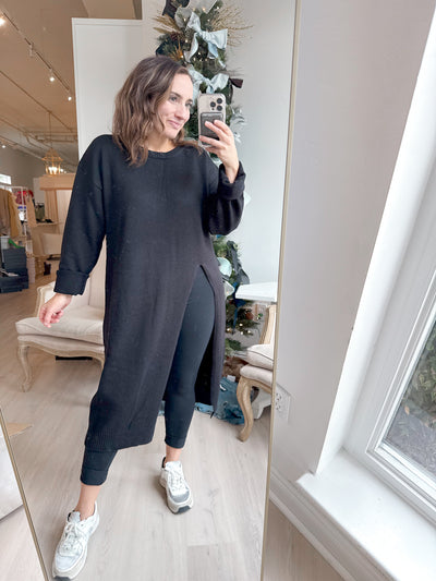 Emmie Tunic Sweater black