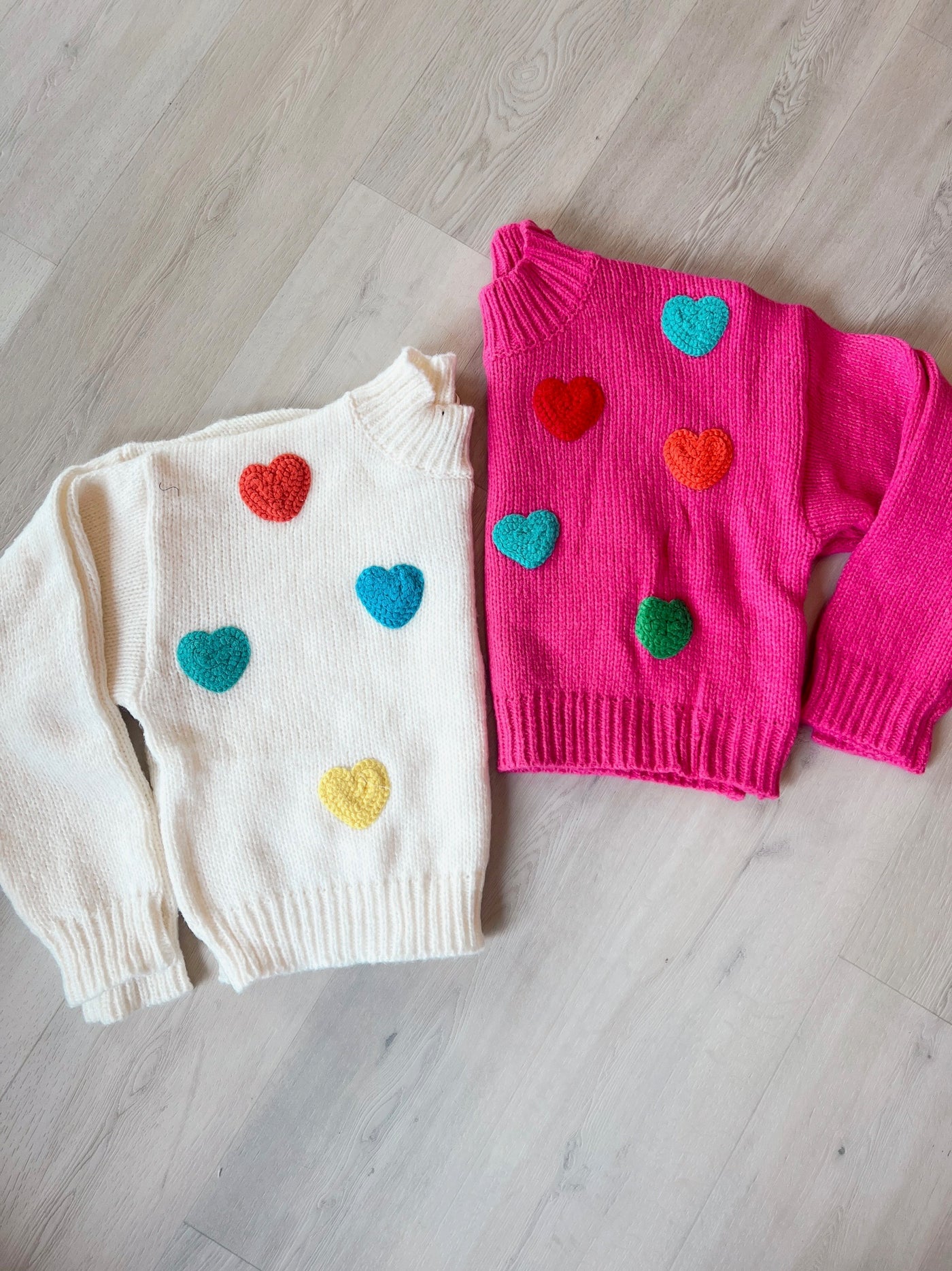 Mia Hearts Sweater ivory