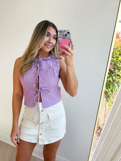 Carlos Vest lavender