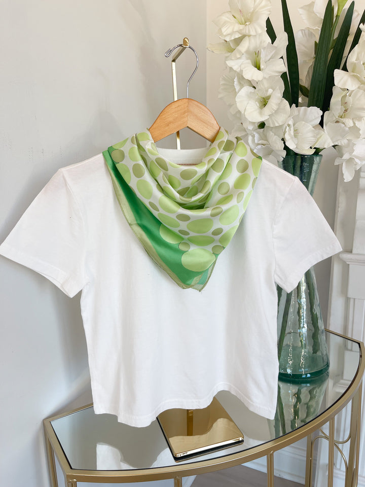 Lynn Scarf Green Circle
