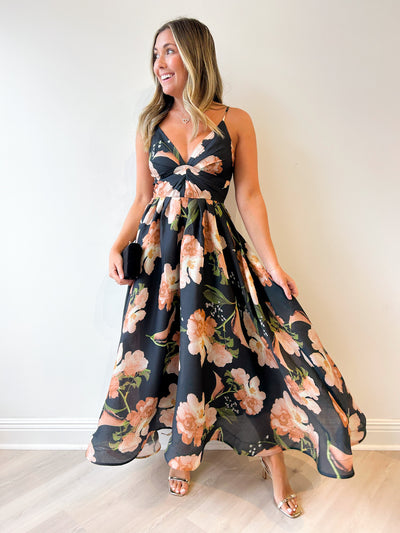 Lillie Floral Midi Dress