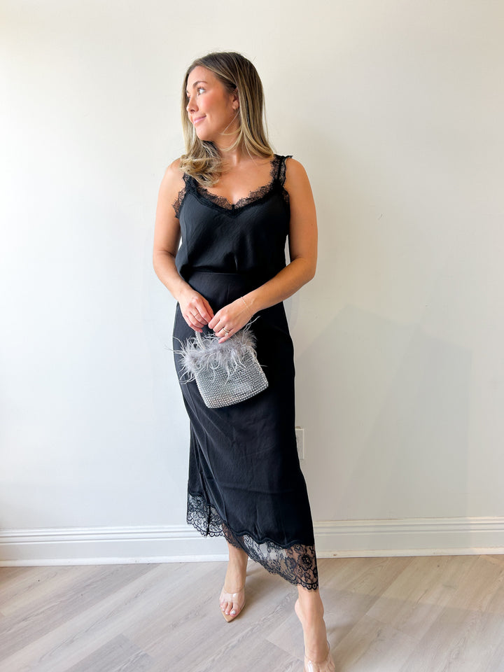 Cinder Lace Midi Skirt