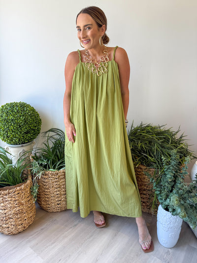 Rilie Maxi Dress Sage