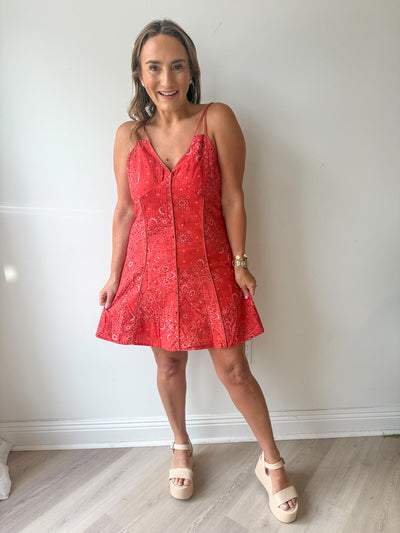 Bandana Mini Dress