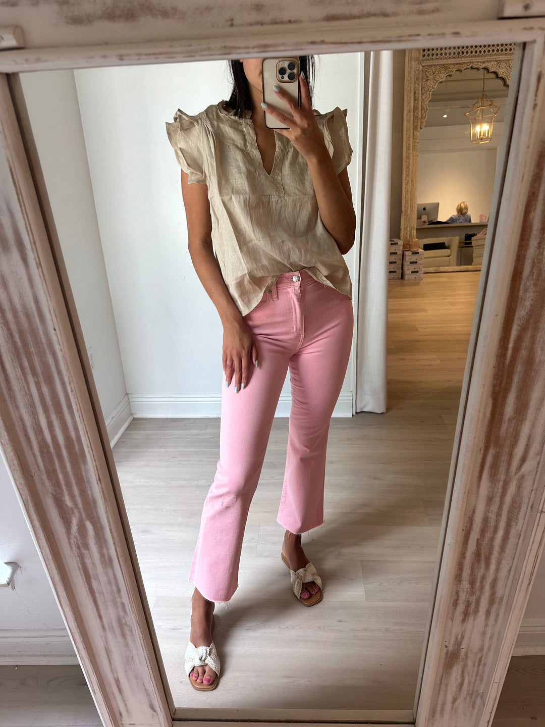 Shy Girl Crop Flare