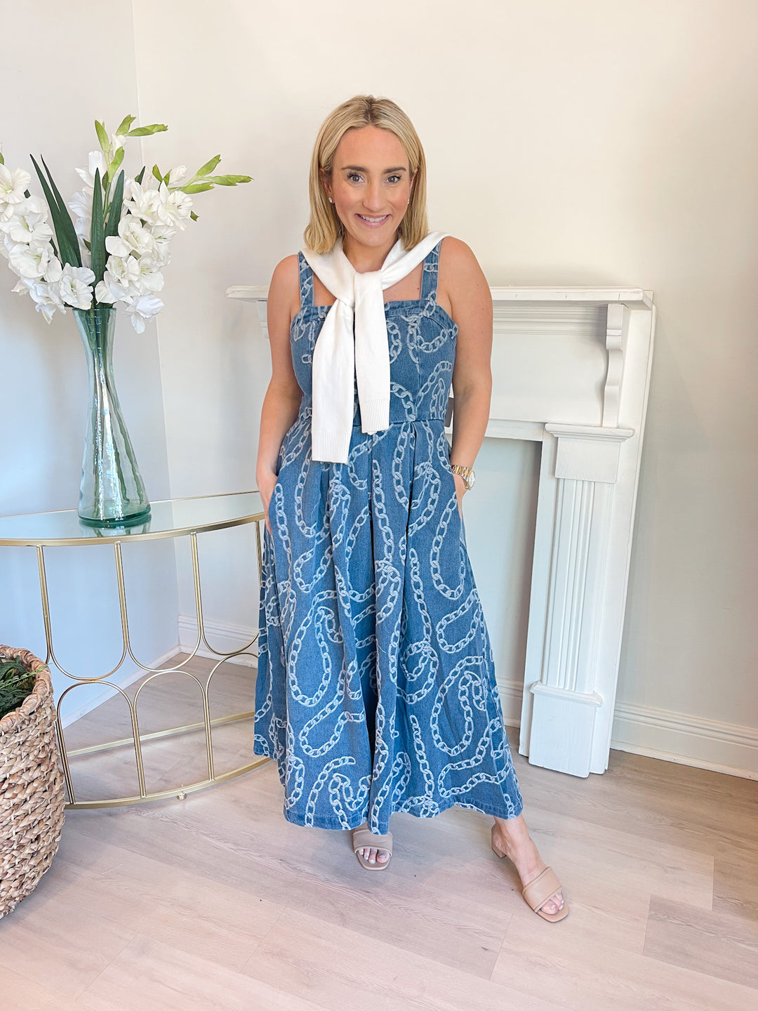 River Denim Dress