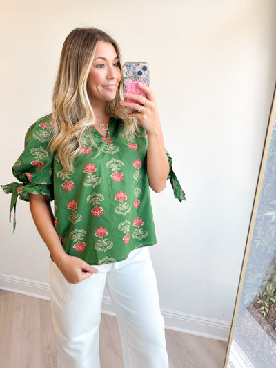 Janice Puff Sleeve Blouse