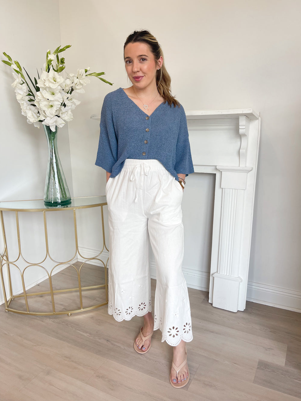 Annie Embroidered Pants